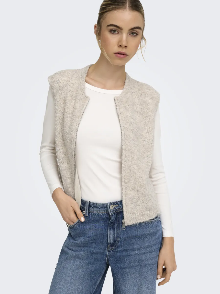 only-onlbouble-sl-o-neck-zip-vest-knt-15374816-peyote-kit-3 ONLY-ONLBOUBLE SL O-NECK ZIP VEST KNT-15374816-Peyote-KIT