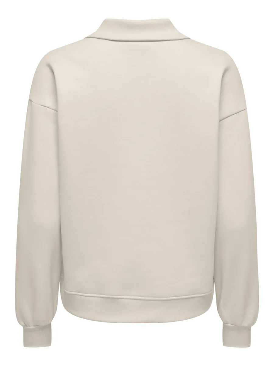 only-onlcoralie-l-s-button-collar-swt-15383346-birch-creme-2 ONLY-ONLCORALIE L/S BUTTON COLLAR SWT-15383346-Birch-CREME
