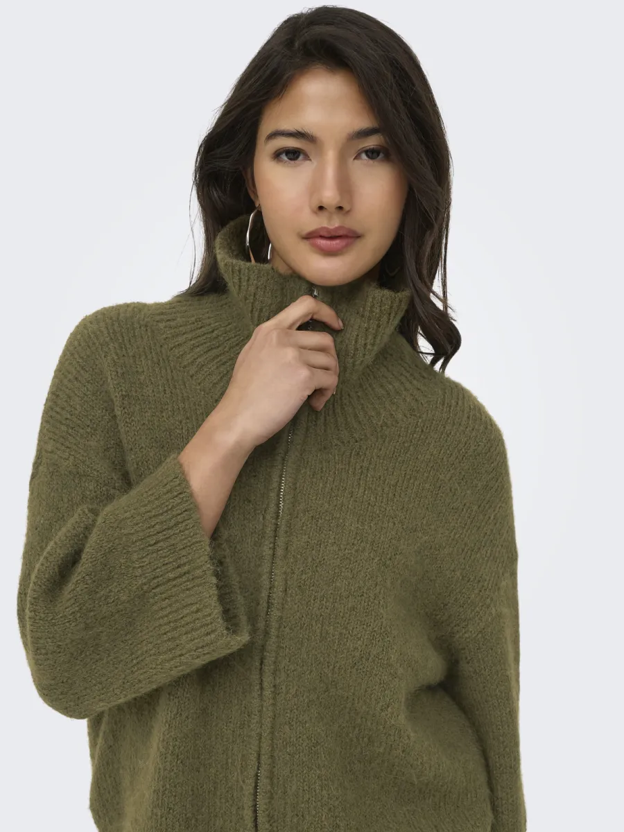 only-onlmaggie-3-4-wide-zip-cardi-cc-knt-15375131-beech-groen-3 ONLY-ONLMAGGIE 3/4 WIDE ZIP CARDI CC KNT-15375131-Beech-GROEN