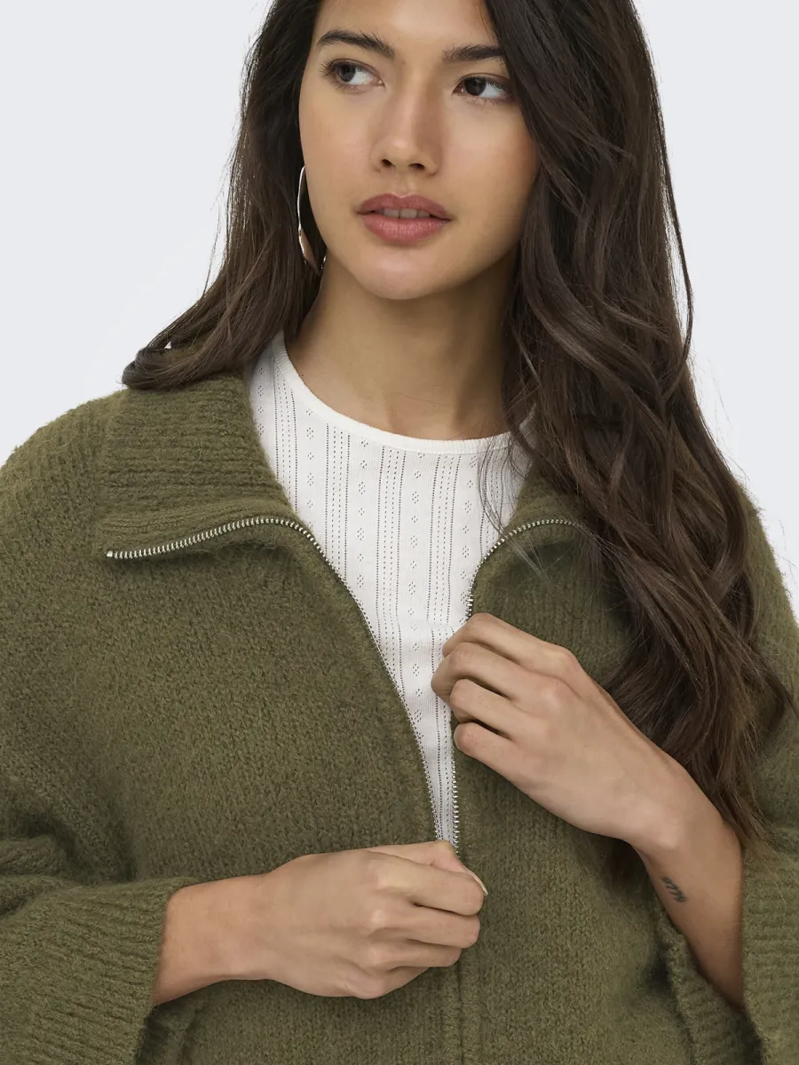 only-onlmaggie-3-4-wide-zip-cardi-cc-knt-15375131-beech-groen-4 ONLY-ONLMAGGIE 3/4 WIDE ZIP CARDI CC KNT-15375131-Beech-GROEN