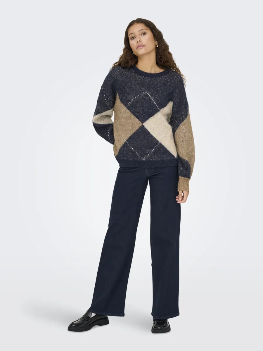 only-onlnoeme-life-ls-jq-o-neck-knt-15353226-night-sky-blauw-combinatie-4 ONLY-ONLNOEME LIFE LS JQ O-NECK KNT-15353226-Night Sky-BLAUW COMBINATIE