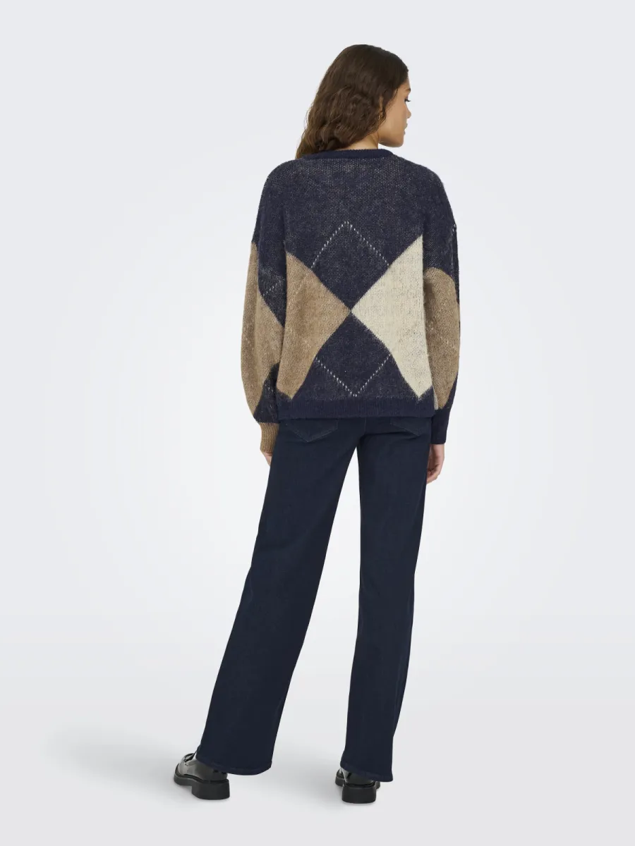 only-onlnoeme-life-ls-jq-o-neck-knt-15353226-night-sky-blauw-combinatie-5 ONLY-ONLNOEME LIFE LS JQ O-NECK KNT-15353226-Night Sky-BLAUW COMBINATIE