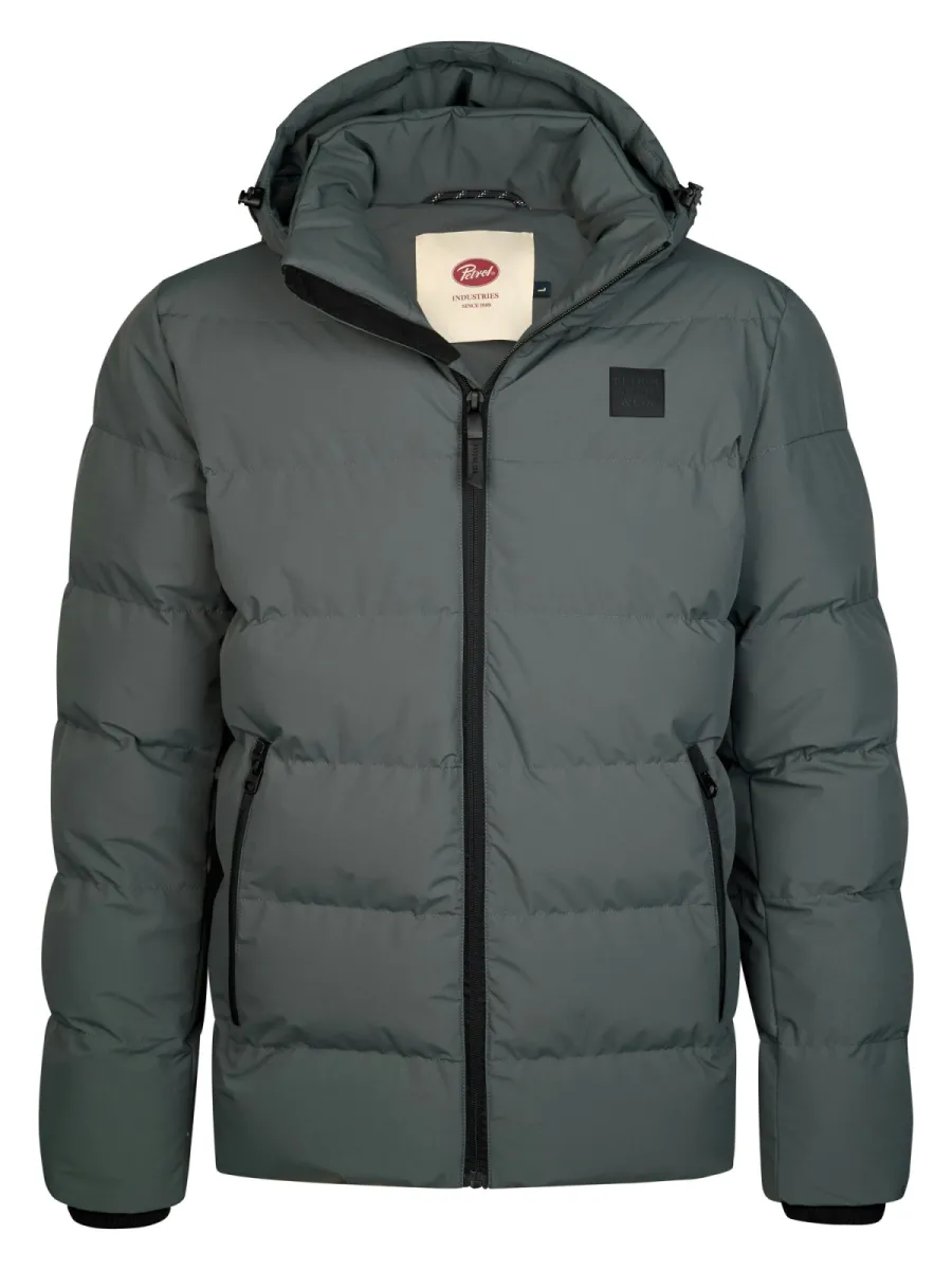 PETROL INDUSTRIES-Men jacket padded-M-3060-JAC124-6185 Steel green-GROEN
