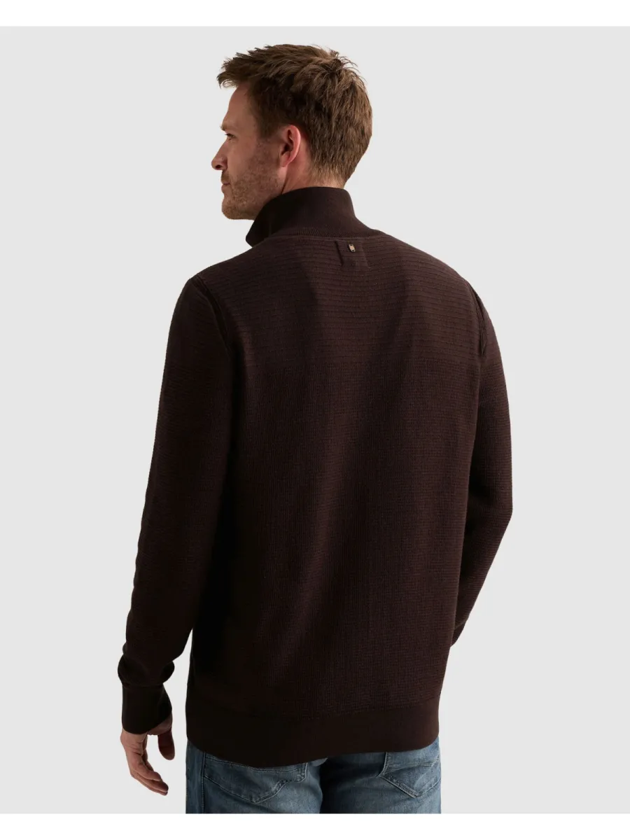 pme-legend-half-zip-collar-cotton-mouline-organic-pkw2610301-4357-dark-aubergine-aubergine-2 PME LEGEND-Half zip collar cotton mouline (organic)-PKW2610301-4357 dark aubergine-AUBERGINE