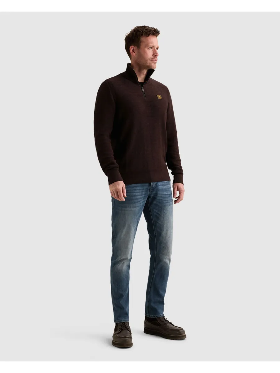 pme-legend-half-zip-collar-cotton-mouline-organic-pkw2610301-4357-dark-aubergine-aubergine-3 PME LEGEND-Half zip collar cotton mouline (organic)-PKW2610301-4357 dark aubergine-AUBERGINE