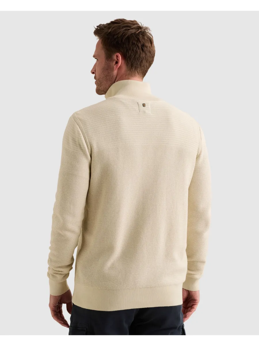 pme-legend-half-zip-collar-cotton-mouline-organic-pkw2610301-7013-bone-white-off-white-4 PME LEGEND-Half zip collar cotton mouline (organic)-PKW2610301-7013 Bone white-OFF WHITE