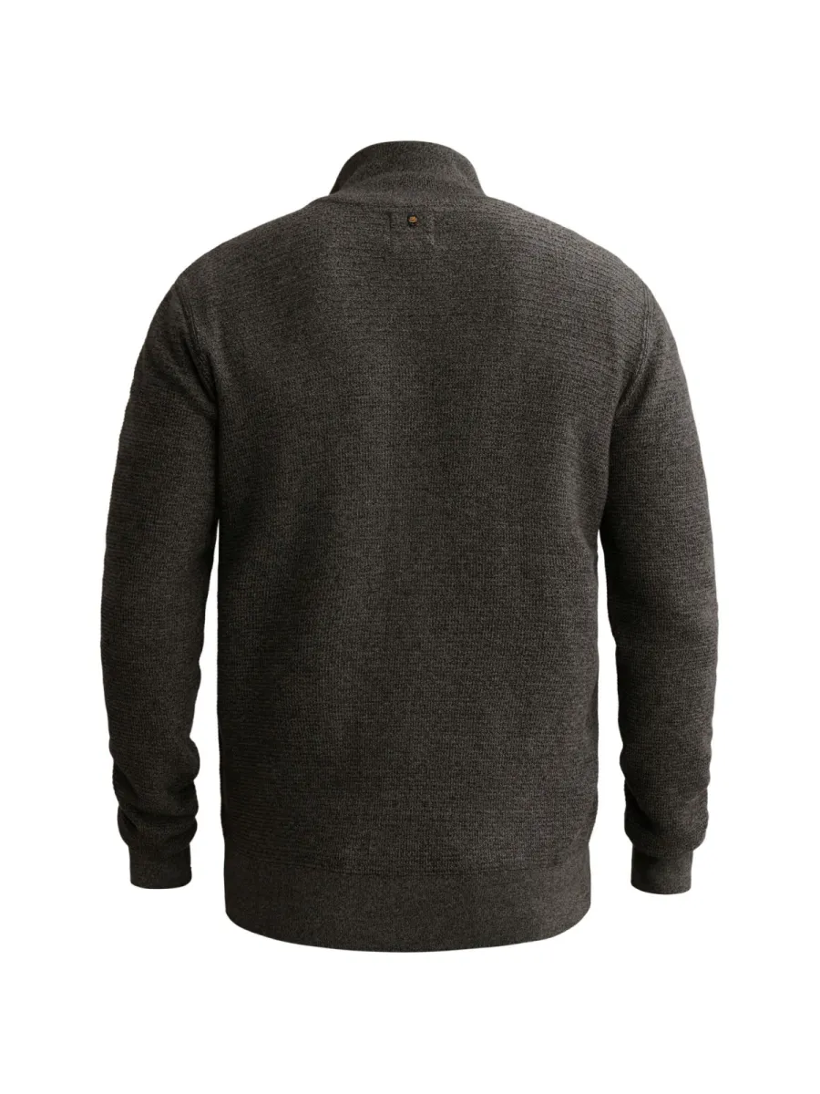 pme-legend-half-zip-collar-cotton-mouline-organic-pkw2610301-9067-jet-black-zwart-5 PME LEGEND-Half zip collar cotton mouline (organic)-PKW2610301-9067 Jet black-ZWART