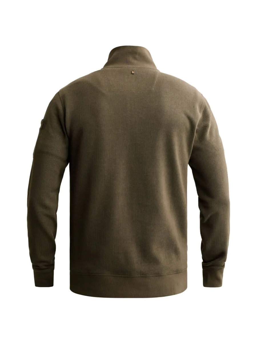 pme-legend-half-zip-collar-flat-knit-look-psw2609457-8039-beluga-bruin-5 PME LEGEND-Half zip collar flat knit look-PSW2609457-8039 Beluga-BRUIN