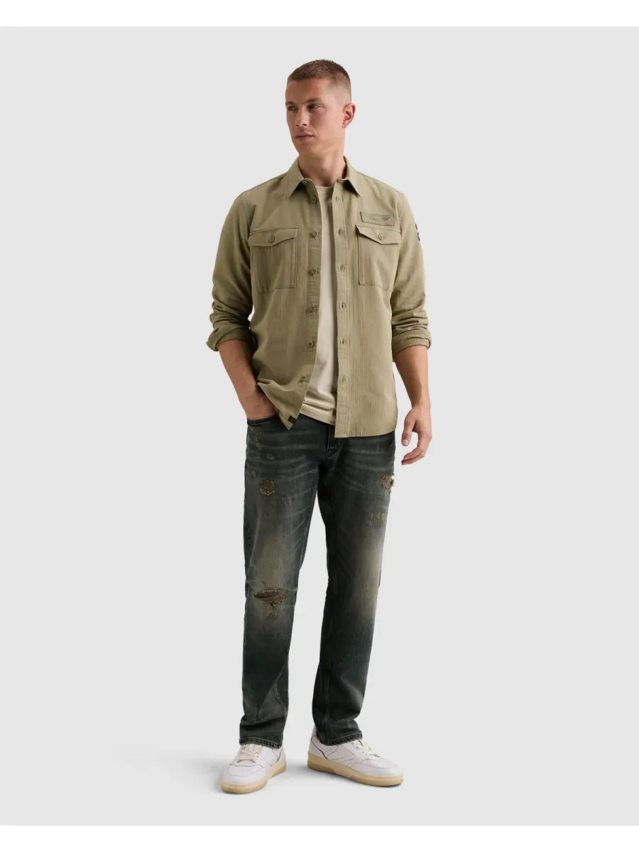 pme-legend-long-sleeve-shirt-quilt-poplin-psi2608213-6485-overland-trek-bruin-2 PME LEGEND-Long sleeve shirt Quilt Poplin-PSI2608213-6485 Overland trek-BRUIN