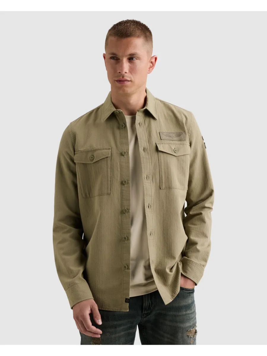 pme-legend-long-sleeve-shirt-quilt-poplin-psi2608213-6485-overland-trek-bruin-4 PME LEGEND-Long sleeve shirt Quilt Poplin-PSI2608213-6485 Overland trek-BRUIN