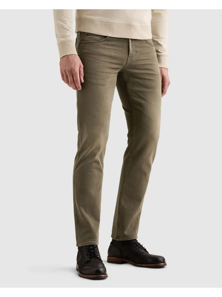 PME LEGEND-Nightflight washed sweat-PTR2609620-6405 Elmwood-BRUIN