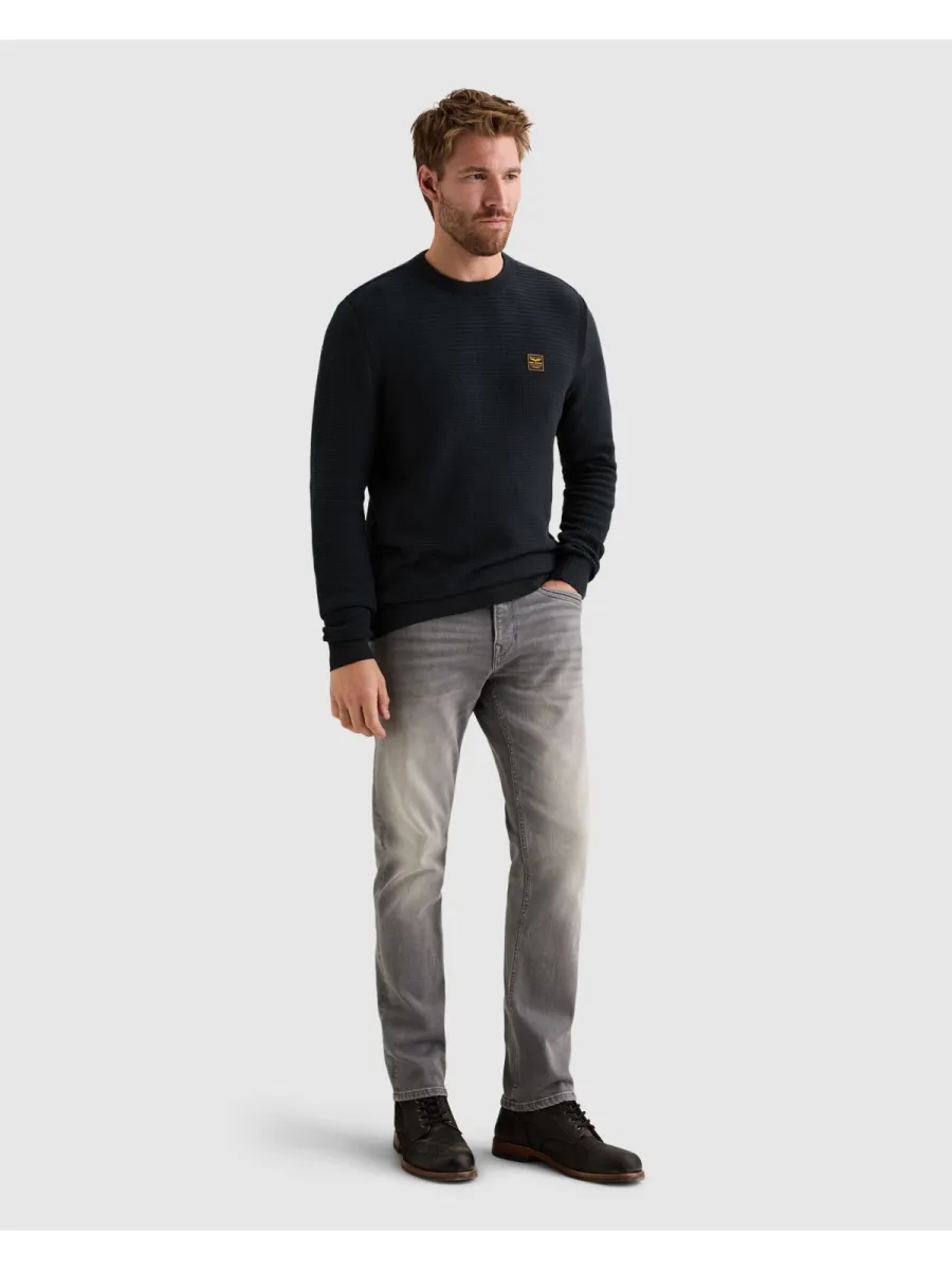pme-legend-r-neck-cotton-mouline-pkw2610300-5281-salute-blue-3 PME LEGEND-R-neck cotton mouline-PKW2610300-5281 Salute-BLUE