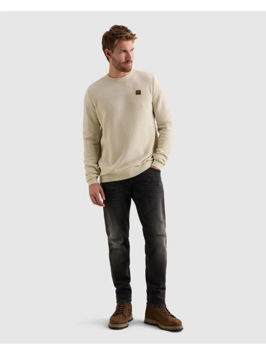 pme-legend-r-neck-cotton-mouline-pkw2610300-7013-bone-white-beige-2 PME LEGEND-R-neck cotton mouline-PKW2610300-7013 Bone white-BEIGE
