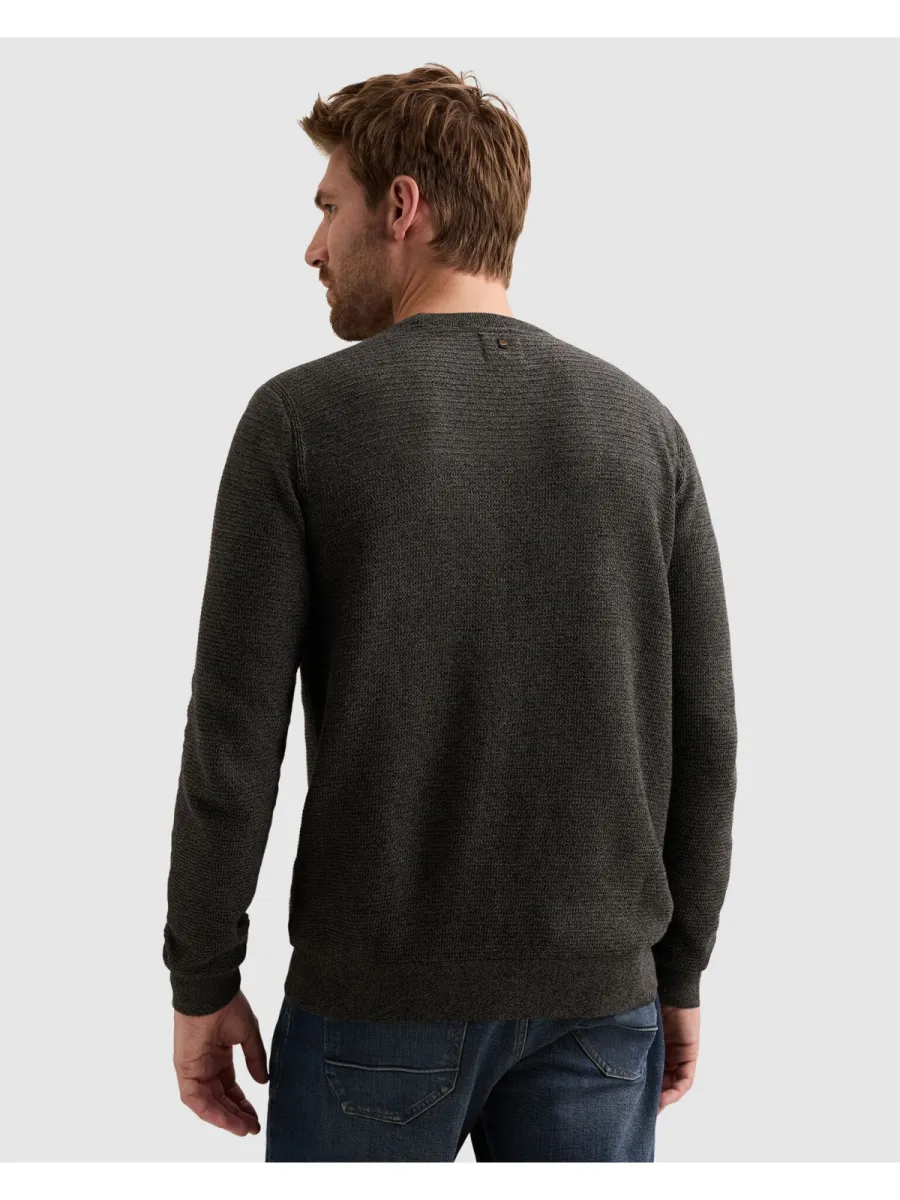 pme-legend-r-neck-cotton-mouline-pkw2610300-9067-jet-black-zwart-4 PME LEGEND-R-neck cotton mouline-PKW2610300-9067 Jet black-ZWART