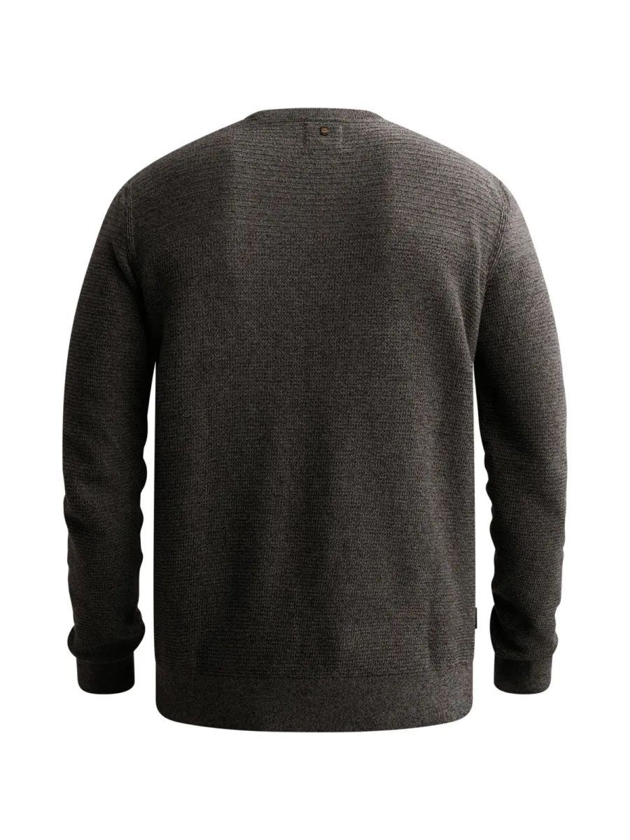 pme-legend-r-neck-cotton-mouline-pkw2610300-9067-jet-black-zwart-5 PME LEGEND-R-neck cotton mouline-PKW2610300-9067 Jet black-ZWART