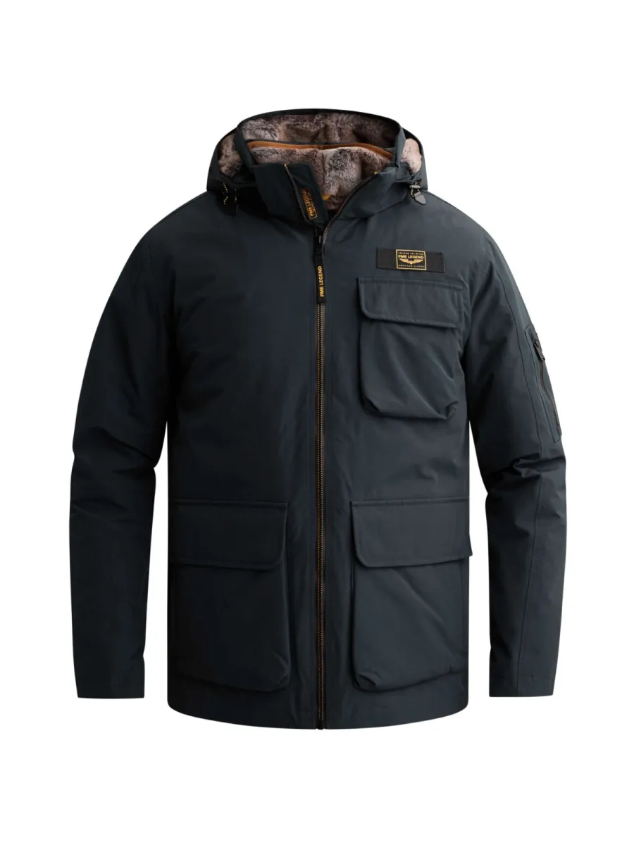 PME LEGEND-Semi long jacket ROCK-PACK-PJA2609158-5281 Salute-BLUE