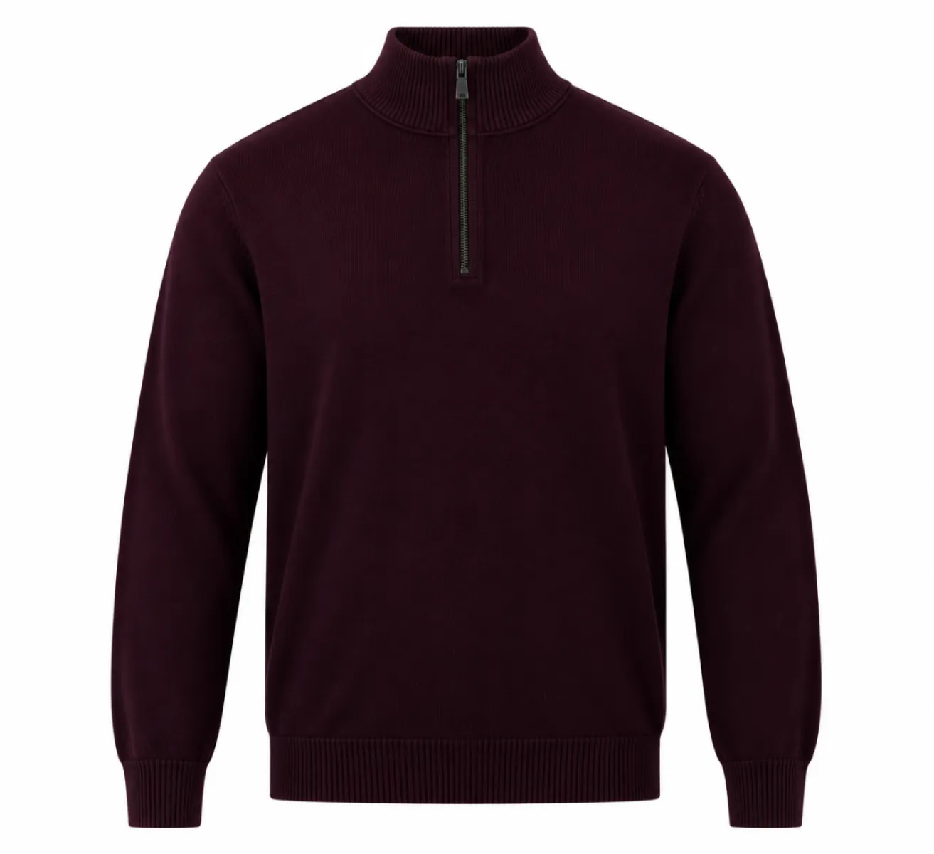 Refusion-Half zip-R1002-Bordo 26-BORDEAUX