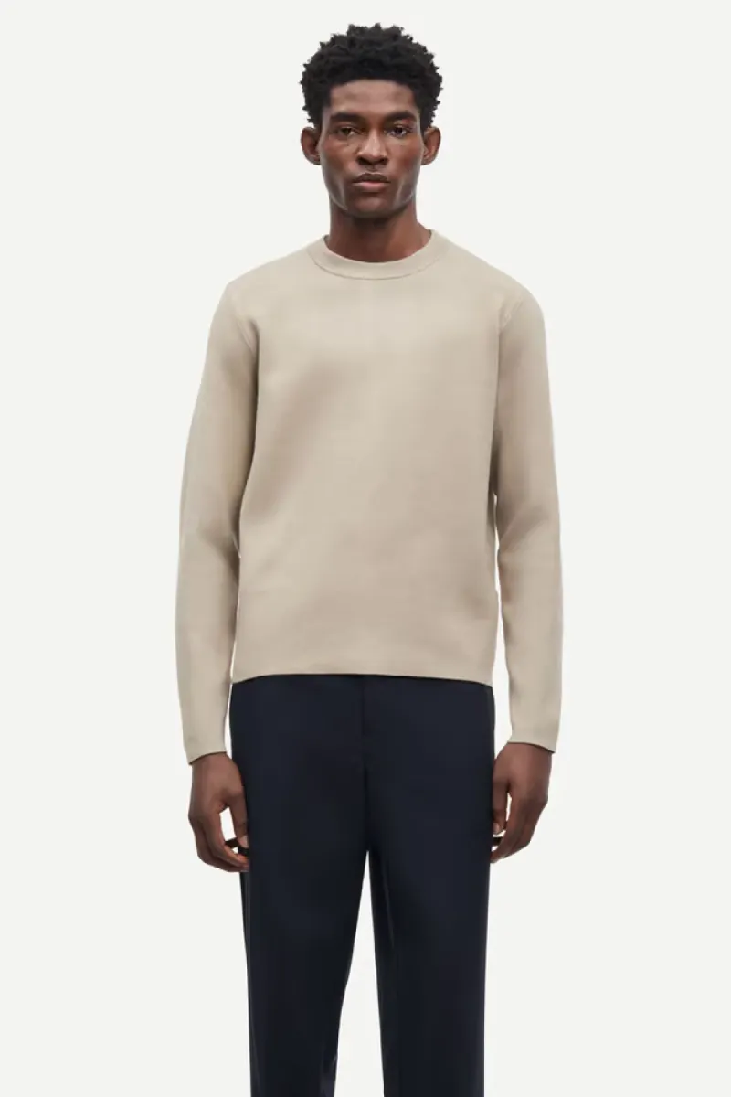 samsoe-samsoe-gugan-crew-neck-10490-m20200110-161103tcx-pure-cashmere-beige-1 Samsoe Samsoe-Gugan crew neck 10490-M20200110-161103TCX Pure cashmere-BEIGE