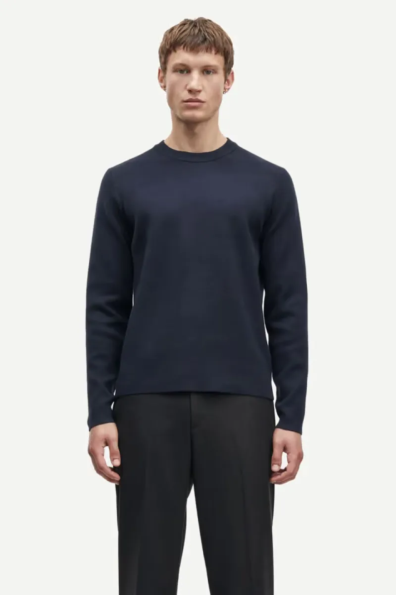 samsoe-samsoe-gugan-crew-neck-10490-m20200110-193922tcx-sky-captain-navy-1 Samsoe Samsoe-Gugan crew neck 10490-M20200110-193922TCX Sky captain-NAVY