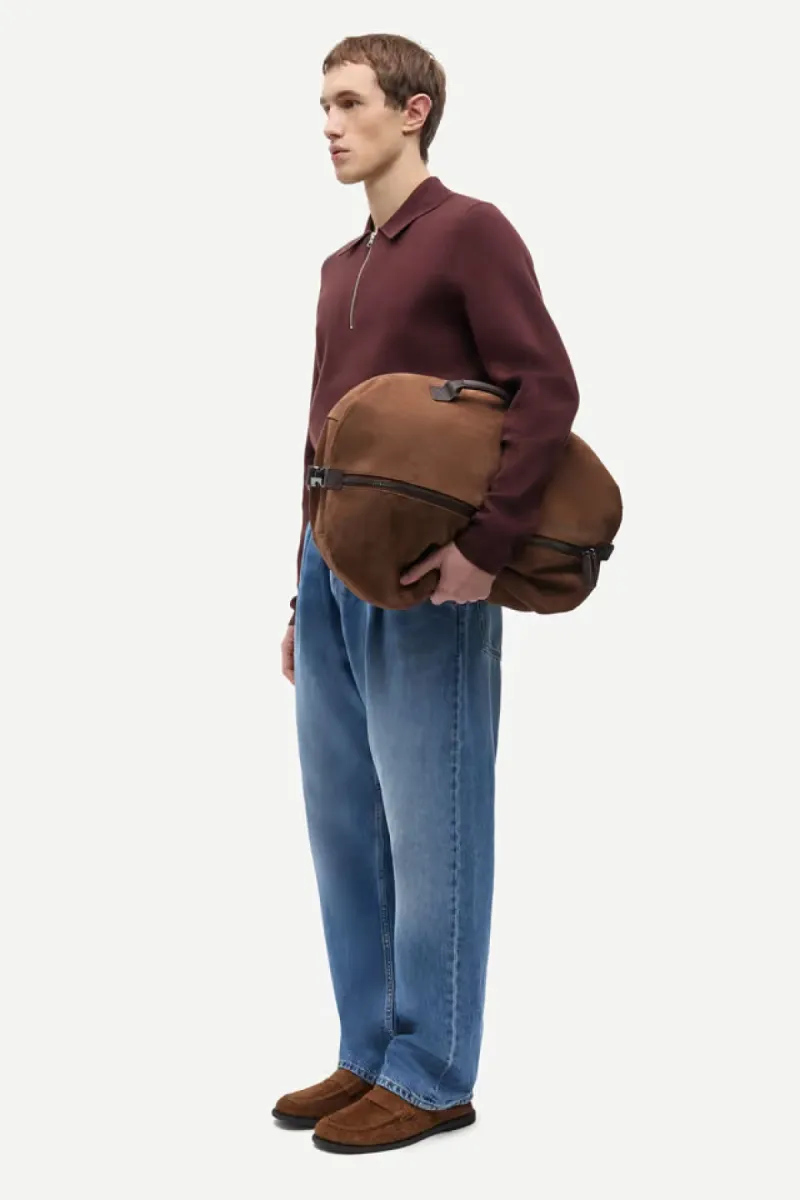 samsoe-samsoe-guna-half-zip-10490-m22400055-191317tcx-bitter-chocolate-chocolade-3 Samsoe Samsoe-Guna half zip 10490-M22400055-191317TCX Bitter chocolate-CHOCOLADE