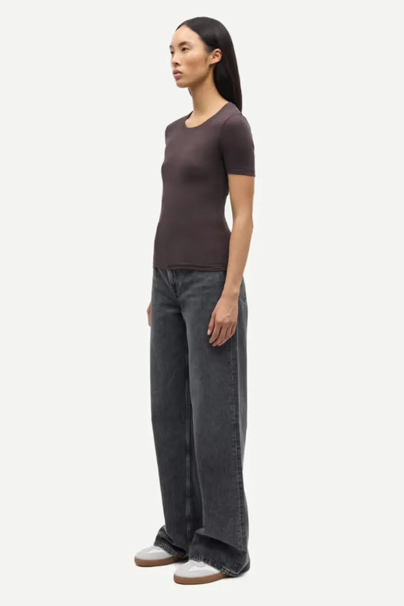 samsoe-samsoe-saalexis-t-shirt-7542-f10000064-191106tcx-mole-bruin-5 Samsoe Samsoe-Saalexis t-shirt 7542-F10000064-191106TCX Mole-BRUIN