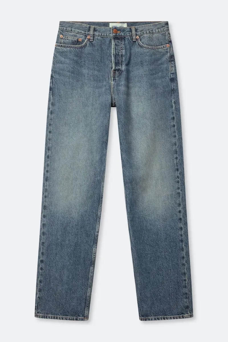 Samsoe Samsoe-Saeddie jeans 15769-M25300056-CLR002994 Dark river-DONKER DENIM