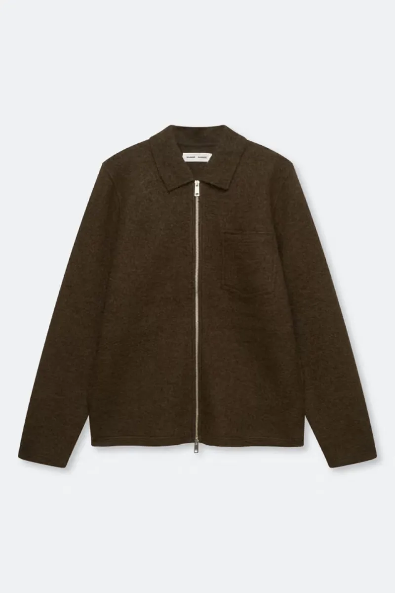 Samsoe Samsoe-Sahannes full zip-M26400093-190840TCX Delicioso-BRUIN