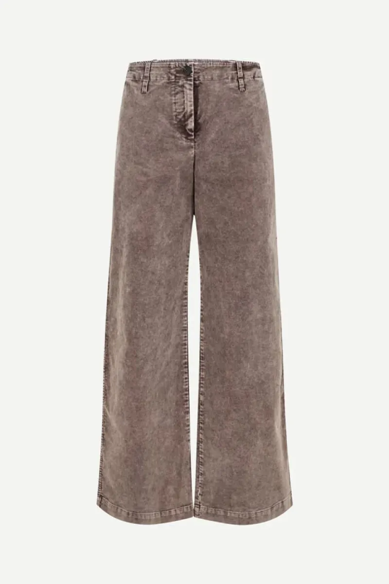 Samsoe Samsoe-Saheaven P trousers 15792-F26300054-CLR002156 Washed beige-BEIGE