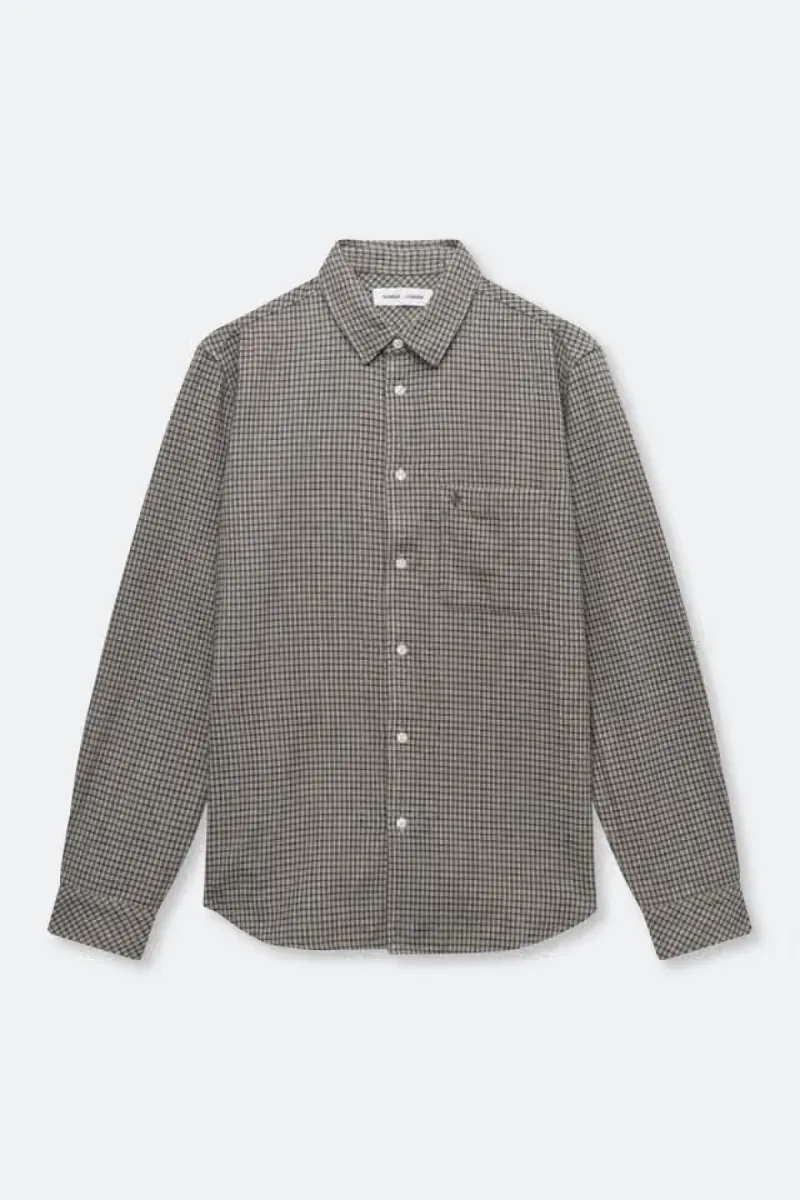 Samsoe Samsoe-Saliam NJ shirt 15839-M26100026-CLR003009 Grey ch.-GRIJS
