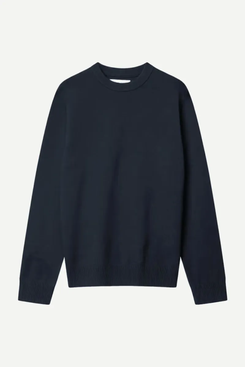 Samsoe Samsoe-Samatt sweater 15825-M25700003-193922TCX Sky captain-NAVY