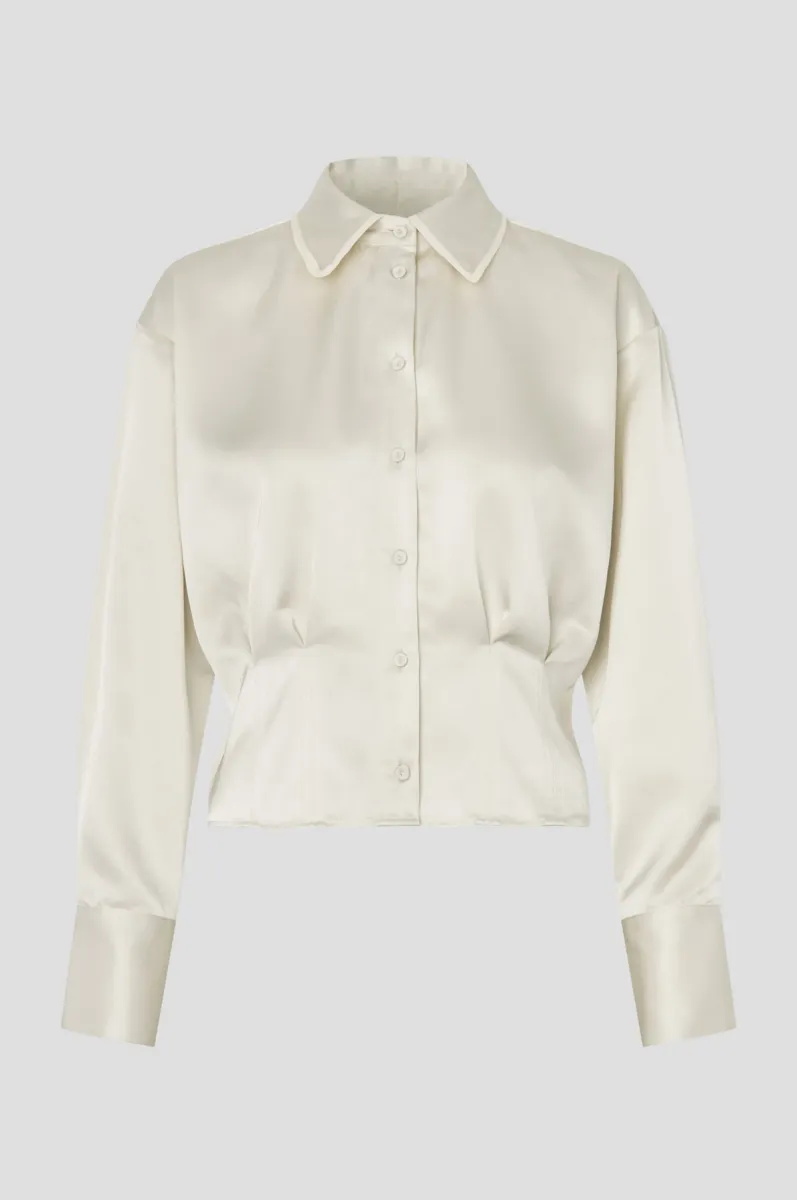 Second Female-61192-Opala Shirt-1051 Birch-CREME