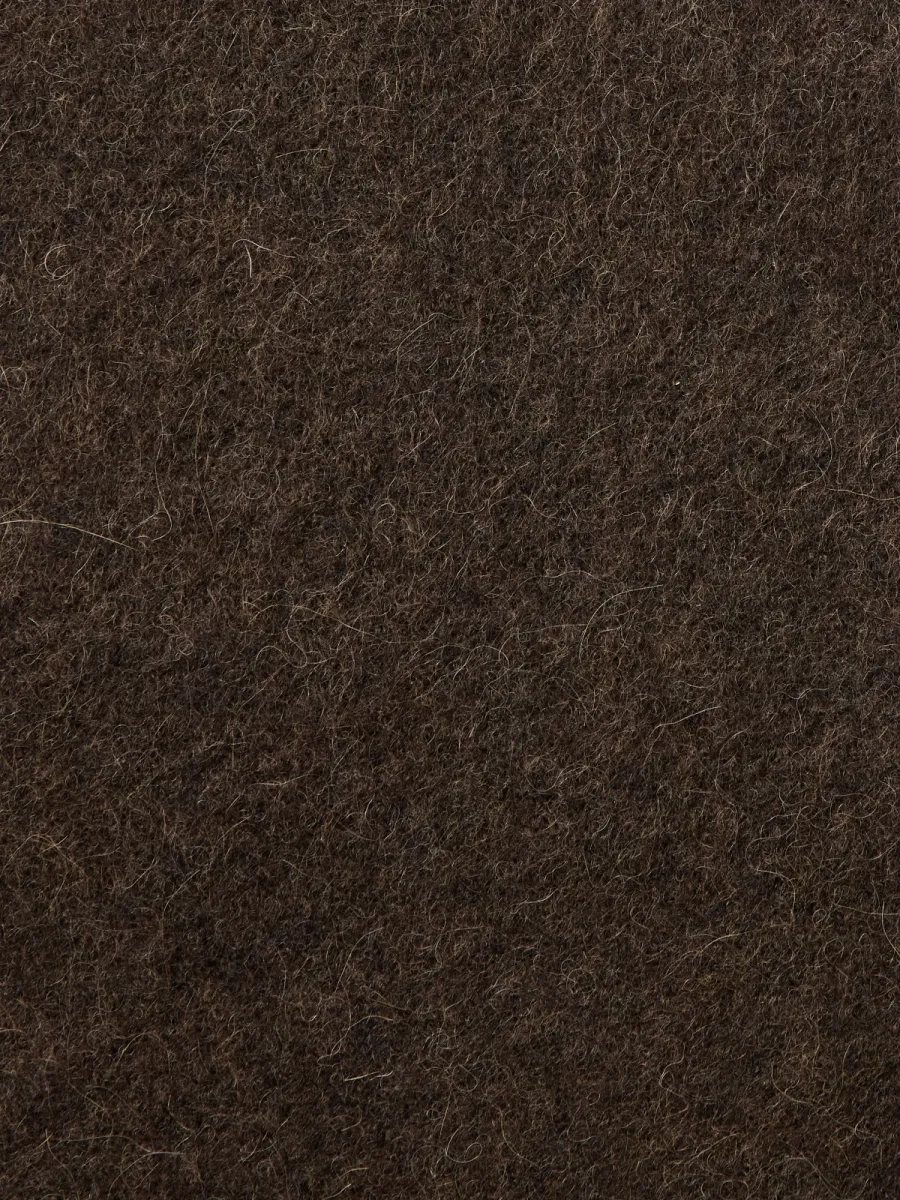 Selected Femme-SLWLULU BRUSHED WOOL BLEND SCARF NO-16102228-Delicioso-BRUIN