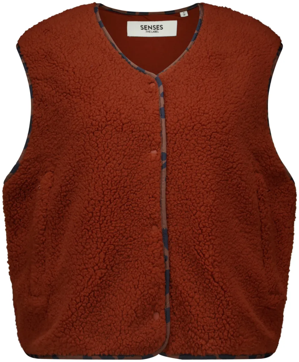 Senses .the Label-Vest-SE2609-3890-11-Dark Caramel-CAMEL