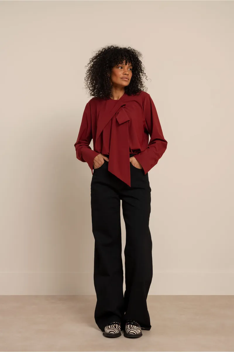 studio-anneloes-tommy-blouse-14301-3900-red-wine-rood-1 STUDIO ANNELOES-Tommy blouse-14301-3900 Red wine-ROOD