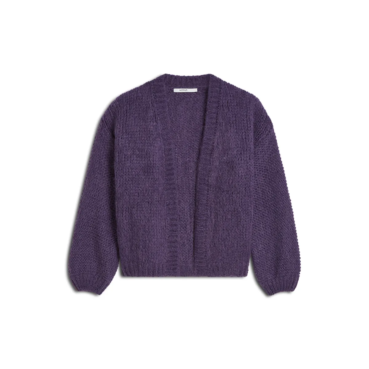 Summum-Oversized cardigan mohair blend knit-7s5791-7956-572 Deep purple-PAARS