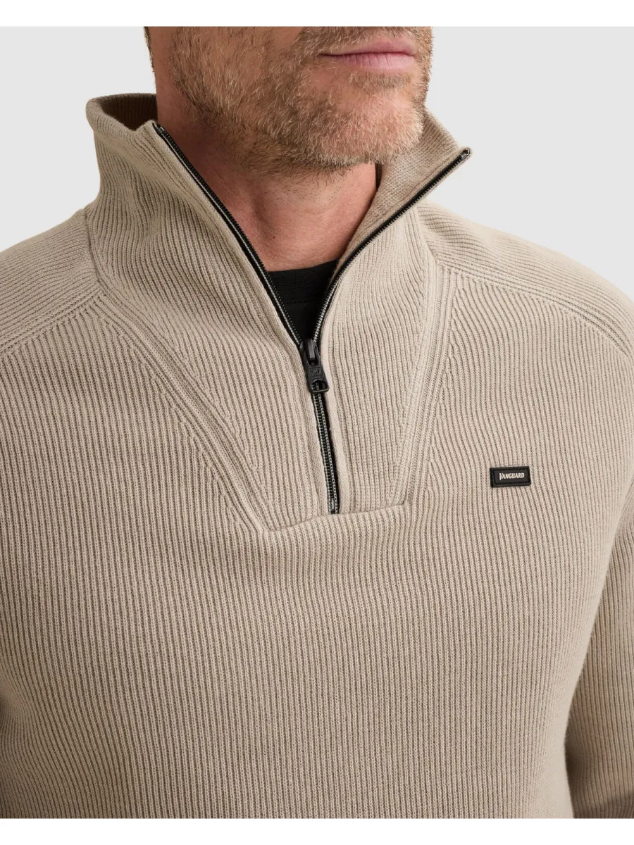 vanguard-half-zip-collar-cotton-structure-vkw2608306-7074-silver-lining-beige-4 Vanguard-Half zip collar cotton structure-VKW2608306-7074 Silver lining-BEIGE