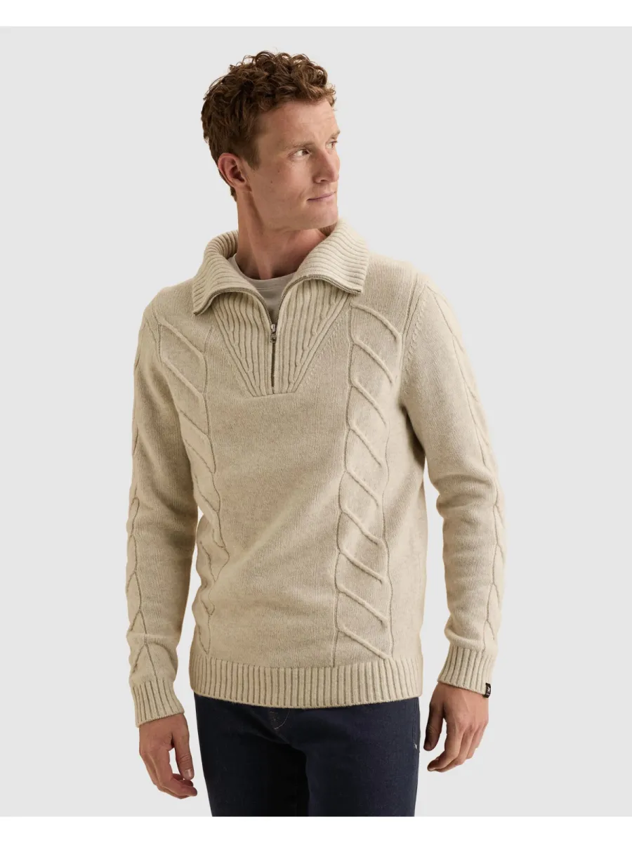 vanguard-half-zip-collar-premium-wool-vkw2610355-7190-early-frost-wit-1 Vanguard-Half zip collar premium wool-VKW2610355-7190 Early frost-WIT