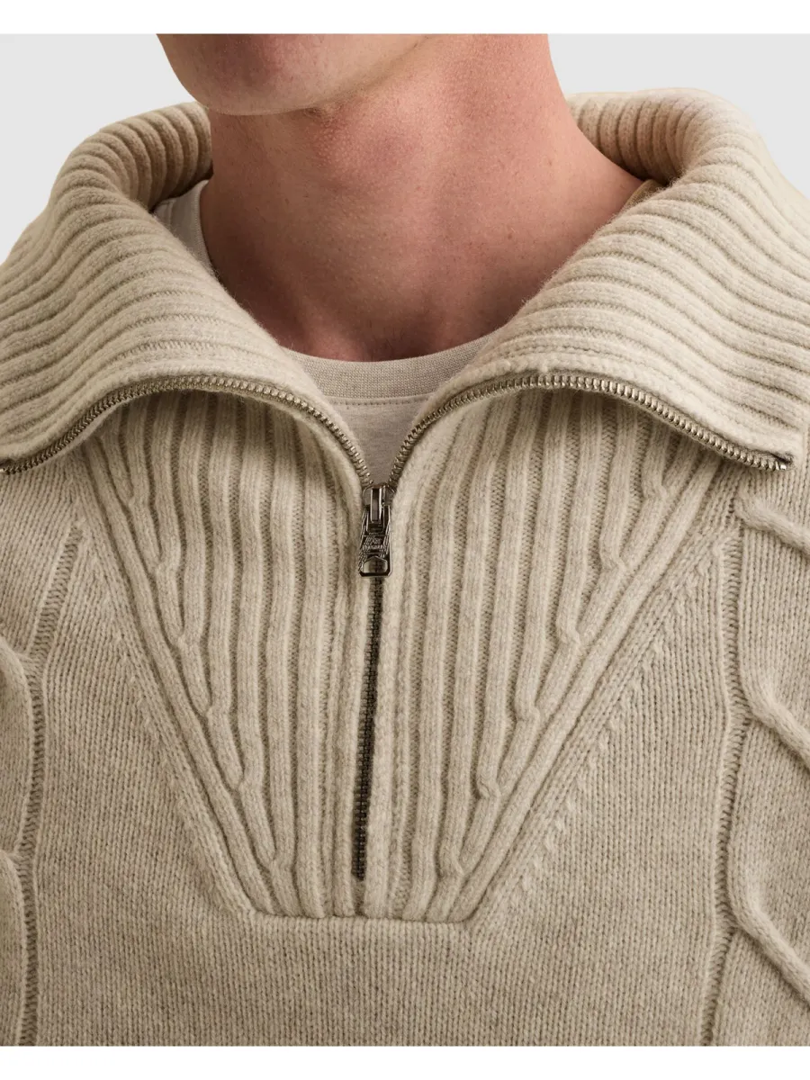 vanguard-half-zip-collar-premium-wool-vkw2610355-7190-early-frost-wit-4 Vanguard-Half zip collar premium wool-VKW2610355-7190 Early frost-WIT