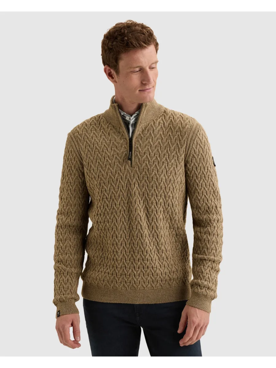 vanguard-half-zip-collar-wool-blend-vkw2609336-7147-greige-grijs-1 Vanguard-Half zip collar wool blend-VKW2609336-7147 Greige-GRIJS
