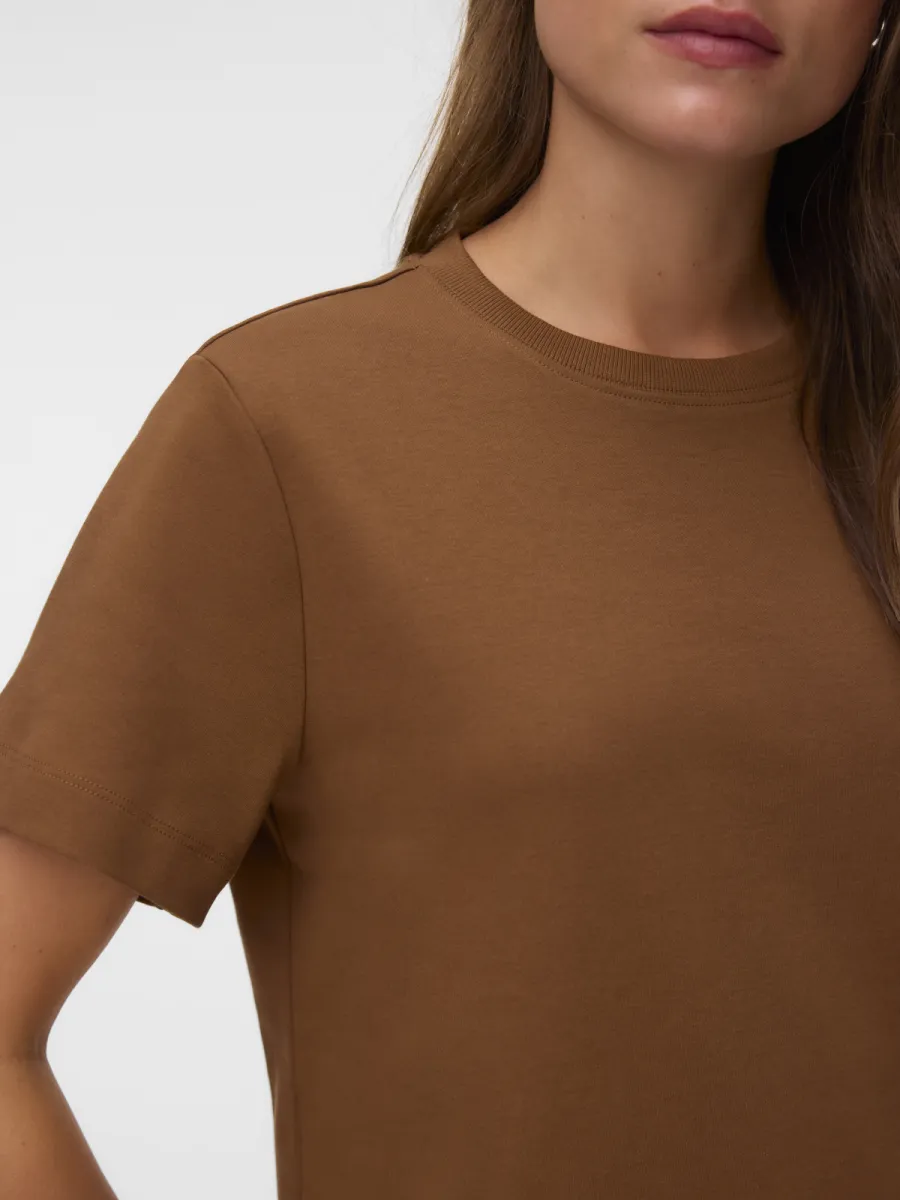 vero-moda-awnaima-ss-o-neck-t-shirt-noos-10294544-toffee-cafe-2 VERO MODA-AWNAIMA SS O-NECK T-SHIRT NOOS-10294544-Toffee-CAFE
