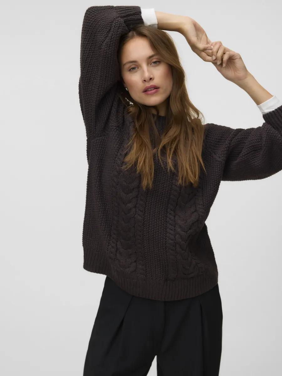 vero-moda-awtoa-ls-o-neck-knit-noos-10334054-chocolate-torte-chocolade-1 VERO MODA-AWTOA LS O-NECK KNIT NOOS-10334054-Chocolate Torte-CHOCOLADE