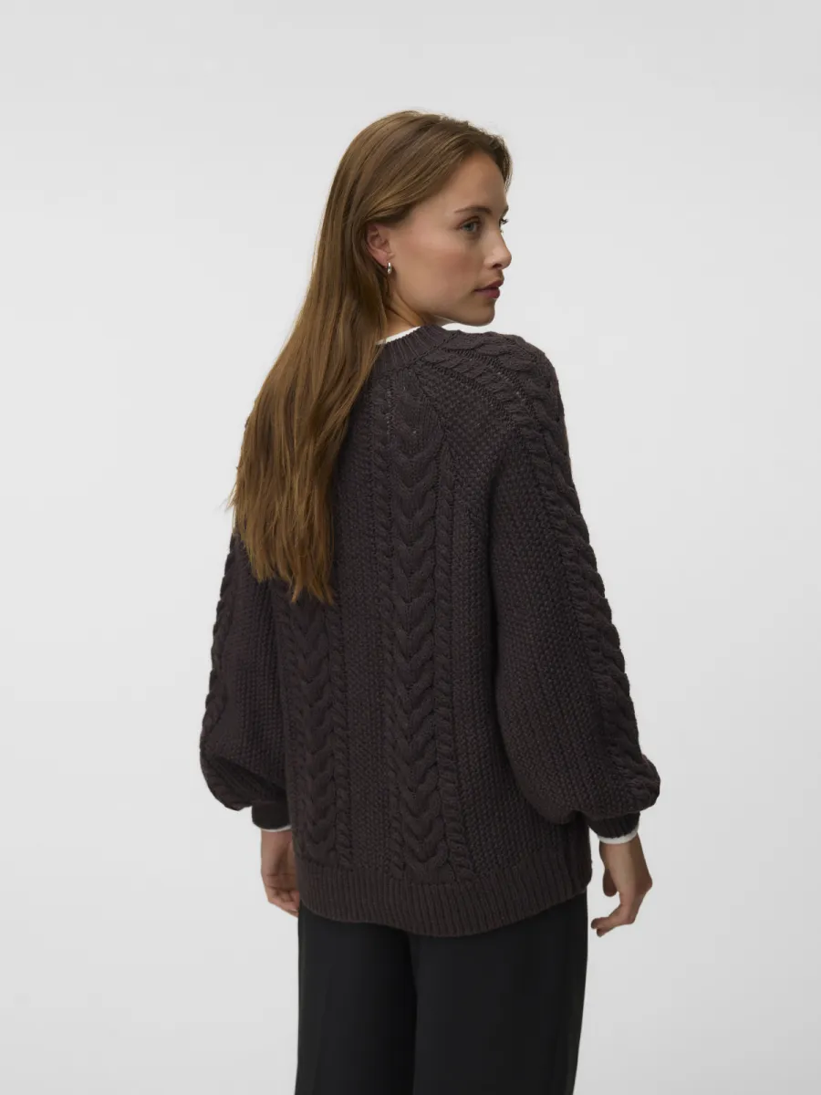 vero-moda-awtoa-ls-o-neck-knit-noos-10334054-chocolate-torte-chocolade-3 VERO MODA-AWTOA LS O-NECK KNIT NOOS-10334054-Chocolate Torte-CHOCOLADE
