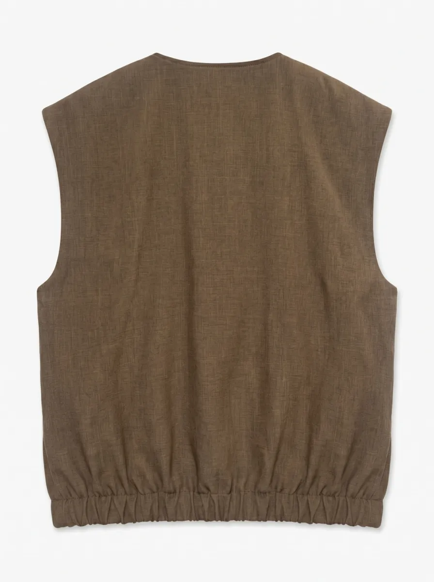 vero-moda-vmcassidy-sl-oversized-waistcoat-lc-10358675-fossil-bruin-1 VERO MODA-VMCASSIDY SL OVERSIZED WAISTCOAT LC-10358675-Fossil-BRUIN