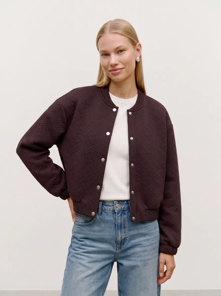 vero-moda-vmjada-ls-bomber-top-jrs-10349596-chocolate-torte-chocolade-1 VERO MODA-VMJADA LS BOMBER TOP JRS-10349596-Chocolate Torte-CHOCOLADE