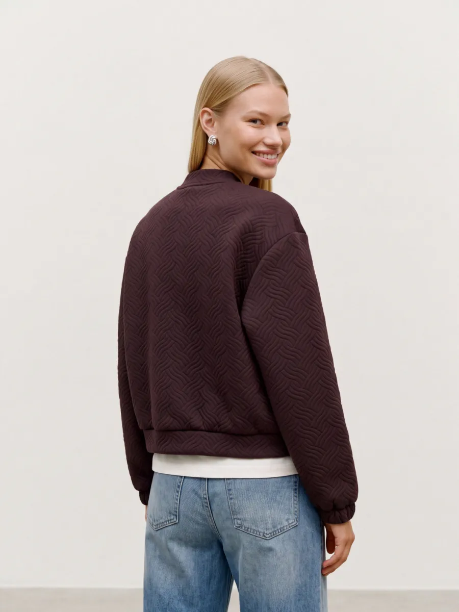 vero-moda-vmjada-ls-bomber-top-jrs-10349596-chocolate-torte-chocolade-4 VERO MODA-VMJADA LS BOMBER TOP JRS-10349596-Chocolate Torte-CHOCOLADE