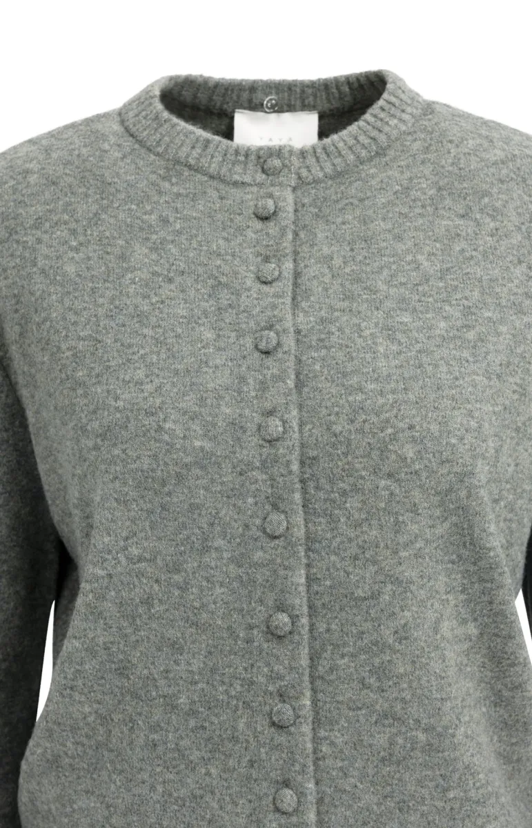 yaya-cardigan-with-detachble-collar-01-010185-610-990882-grijs-5 YAYA-Cardigan with Detachble Collar-01-010185-610-990882-GRIJS