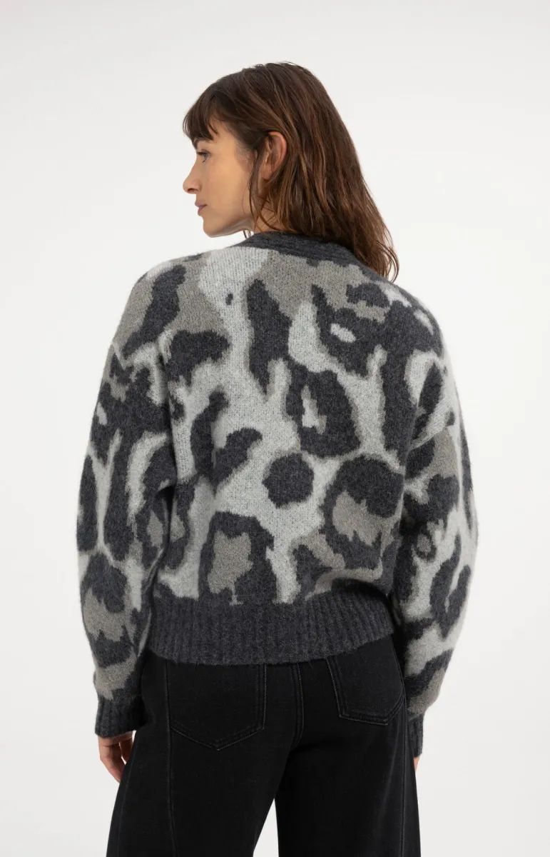 yaya-knitted-cardigan-with-pattern-and-batwing-sleeves-01-010182-610-990881-grijs-8 YAYA-Knitted Cardigan with Pattern and Batwing Sleeves-01-010182-610-990881-GRIJS