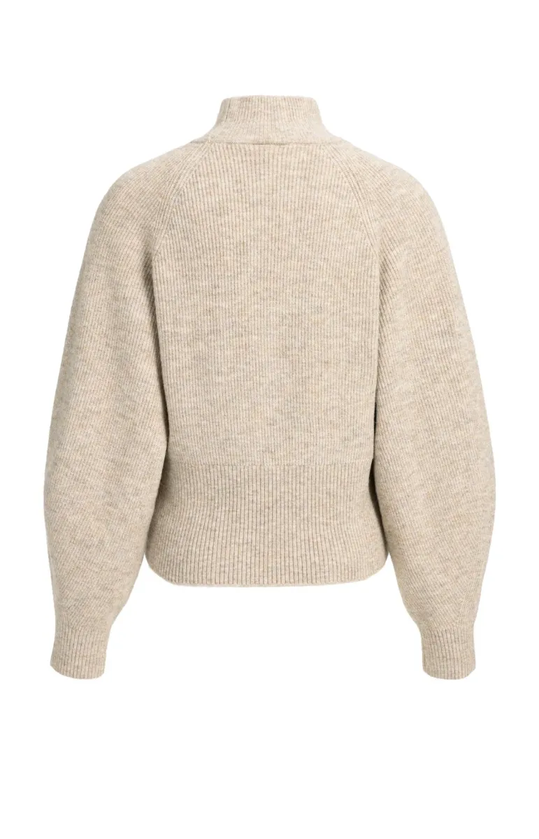 yaya-knitted-turtleneck-sweater-with-batwing-sleeves-01-000656-610-990902-beige-4 YAYA-Knitted Turtleneck Sweater with Batwing Sleeves-01-000656-610-990902-BEIGE