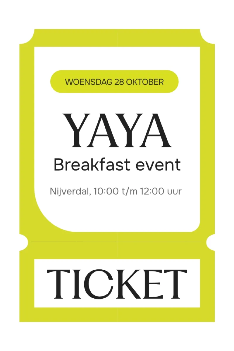 YAYA-Nijverdal-Breakfast ticket-28 Oktober-ASSORTI