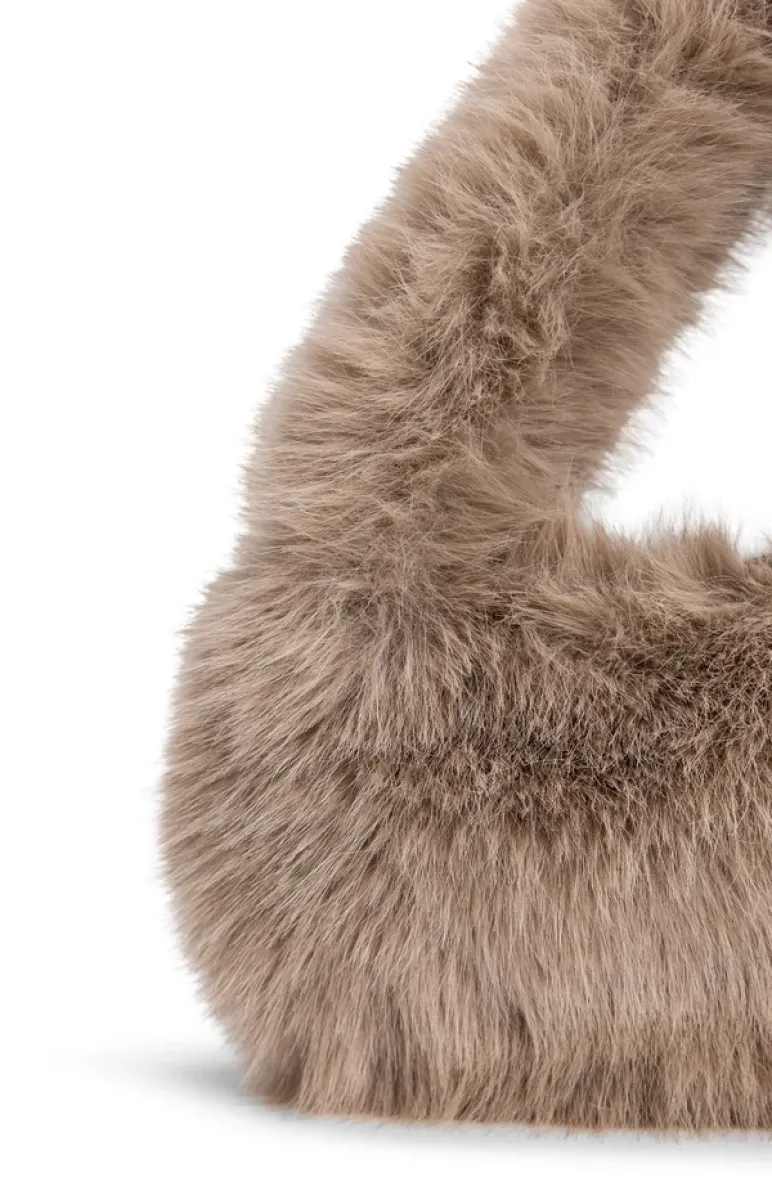 yaya-small-round-faux-fur-bag-03-009134-610-81018-bruin-1 YAYA-Small Round Faux Fur Bag-03-009134-610-81018-BRUIN